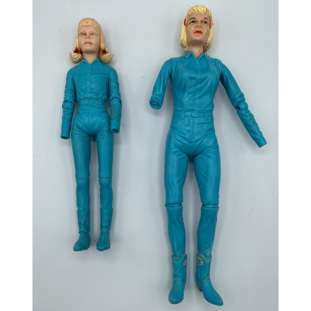 Vintage Jane West & Josie West Action Figures For Parts Restoration Johnny Marx